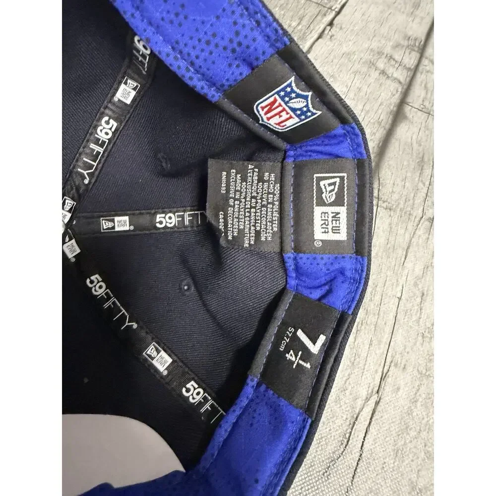 New Era Los Angeles Rams 2025 Rivalries Collection Rope 59FIFTY Fitted Hat 7 1/4